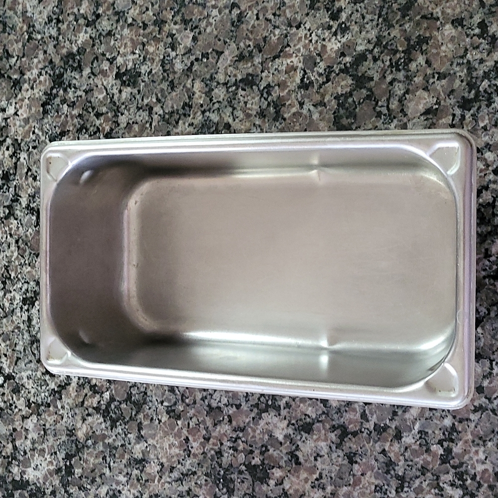 Vollrath S/S  NSF steam pan USA model 20349 12"x 7", 4" deep, 4.1 Quart, 33.4